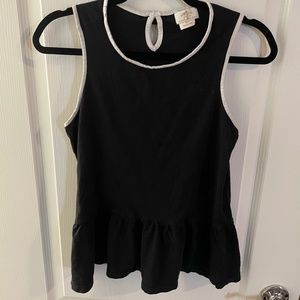 Kate Spade Peplum Top